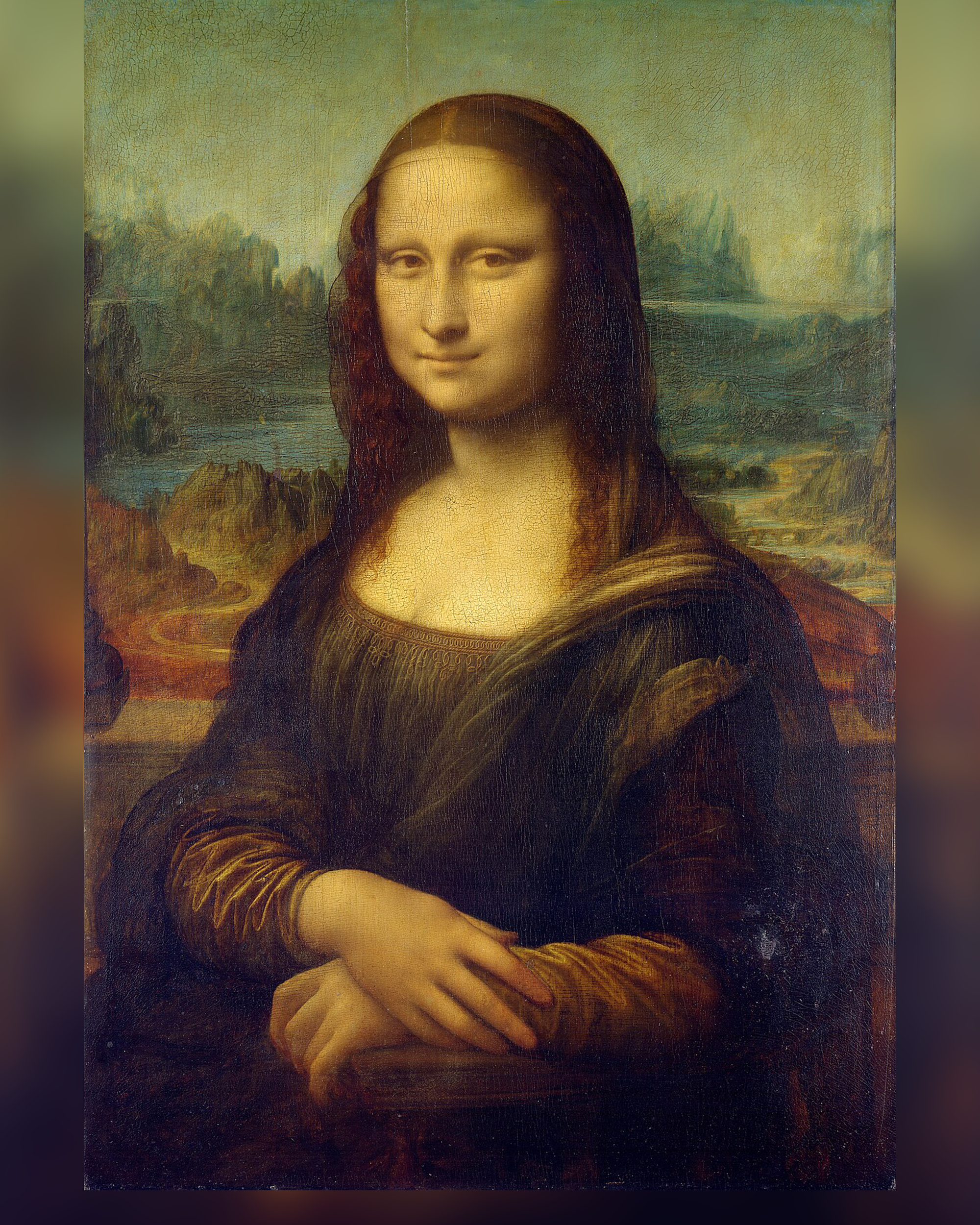 Pintura original de Leonardo da Vinci