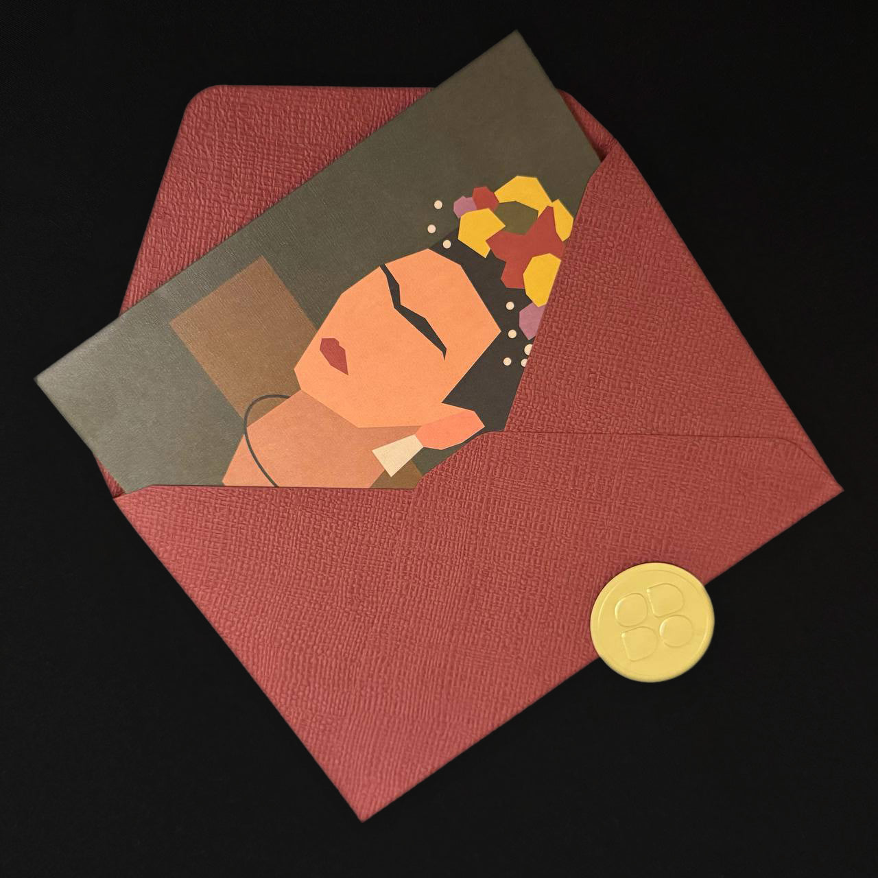 Carte de vœux - Frida Kahlo