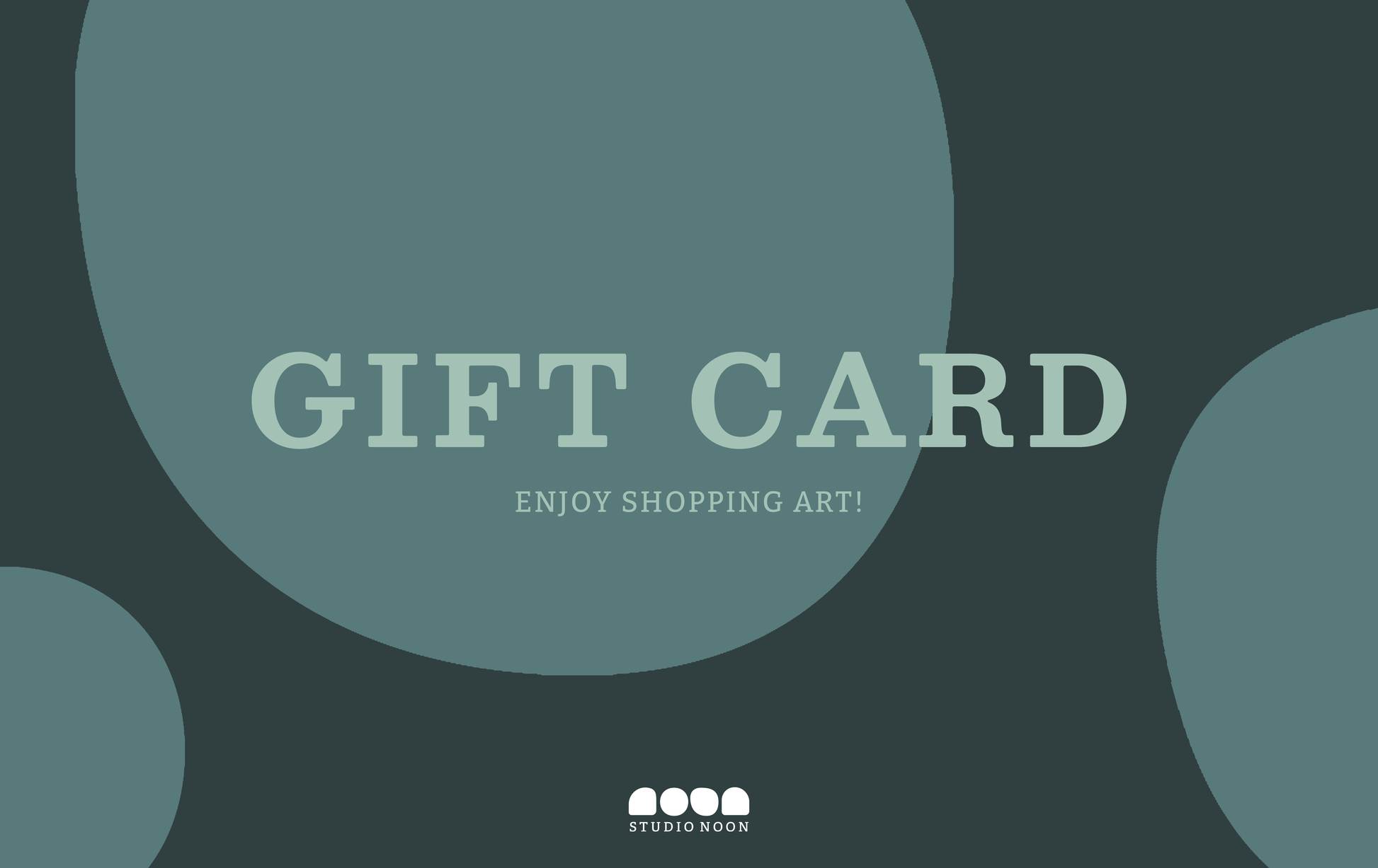 Carte cadeau Studio Noon