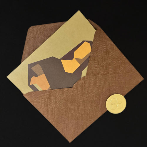 Carte de vœux - La Joconde