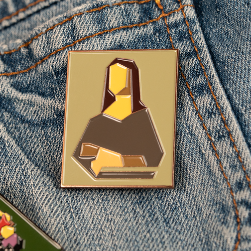 Mona Lisa - Pin de esmalte