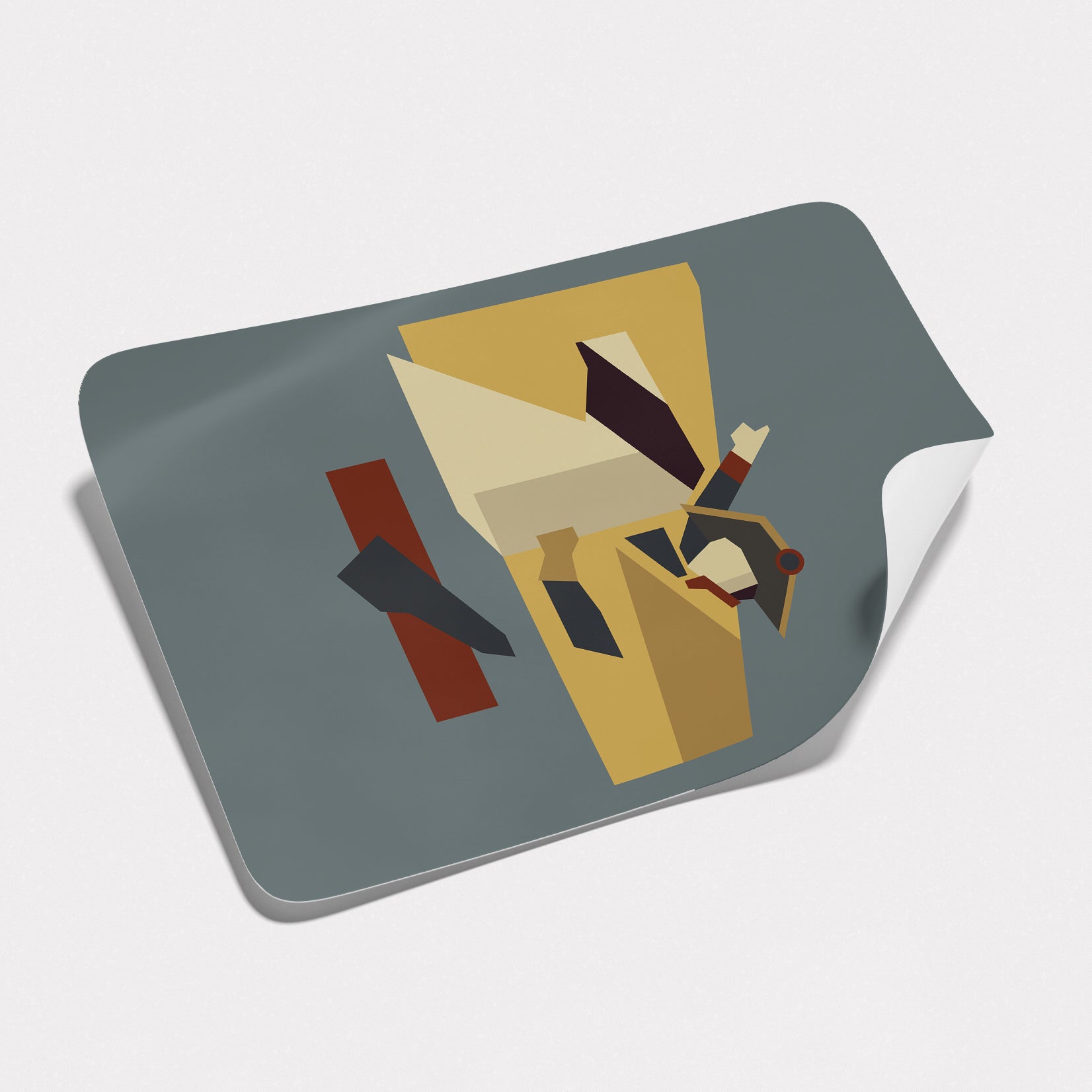 Vinyl Sticker - Napoleon Crossing the Alps