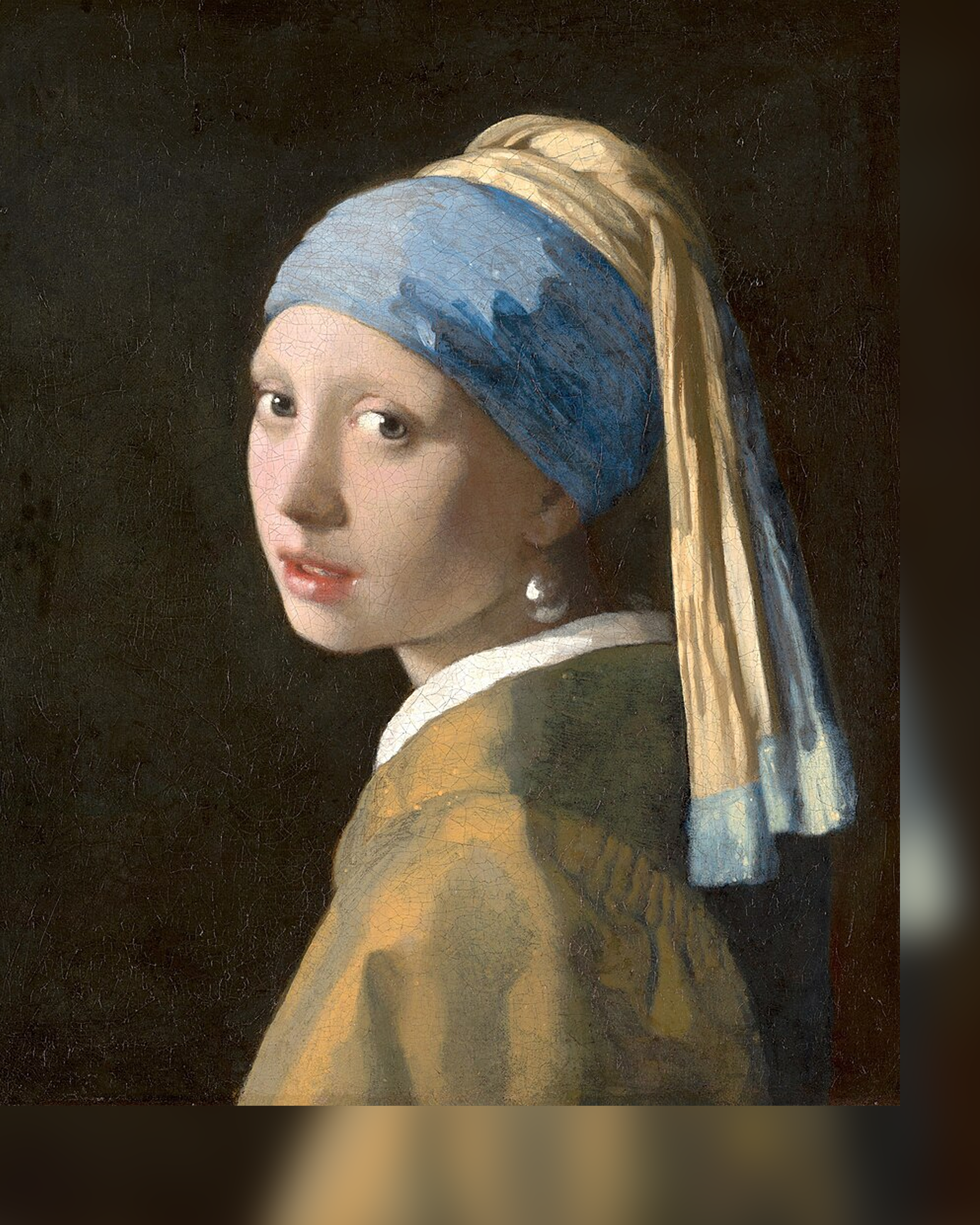 Pintura original de Johannes Vermeer