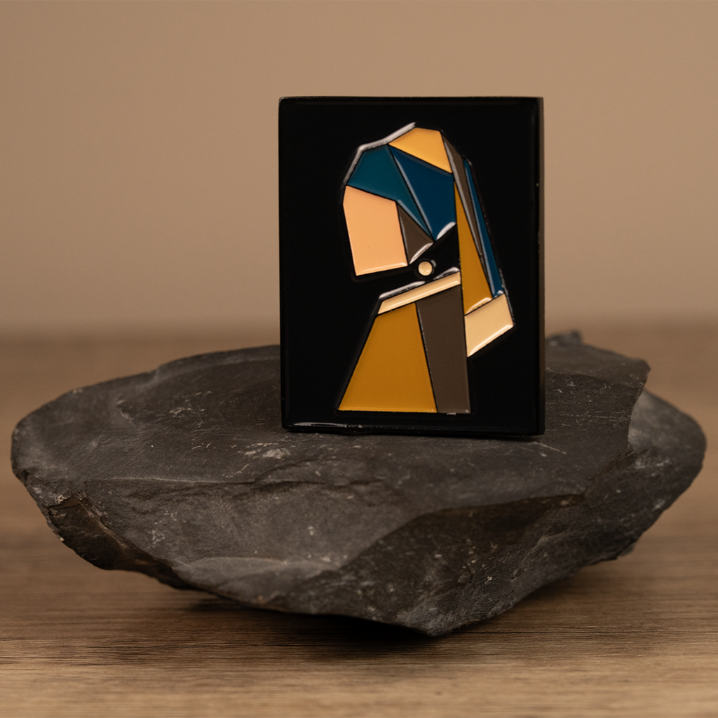 La joven de la perla - Pin de esmalte