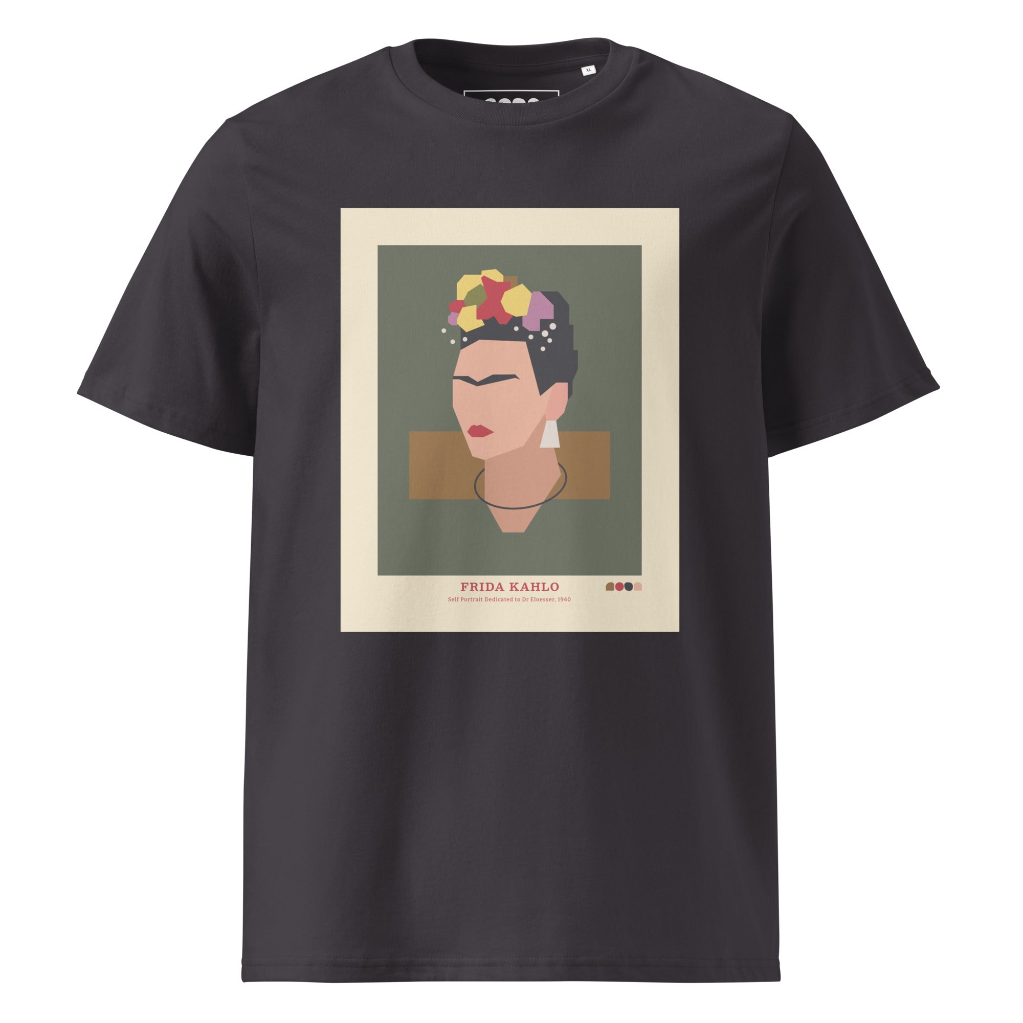 Organic Unisex T-shirt - Frida Kahlo's Self Portrait Dedicated to Dr Eloesser